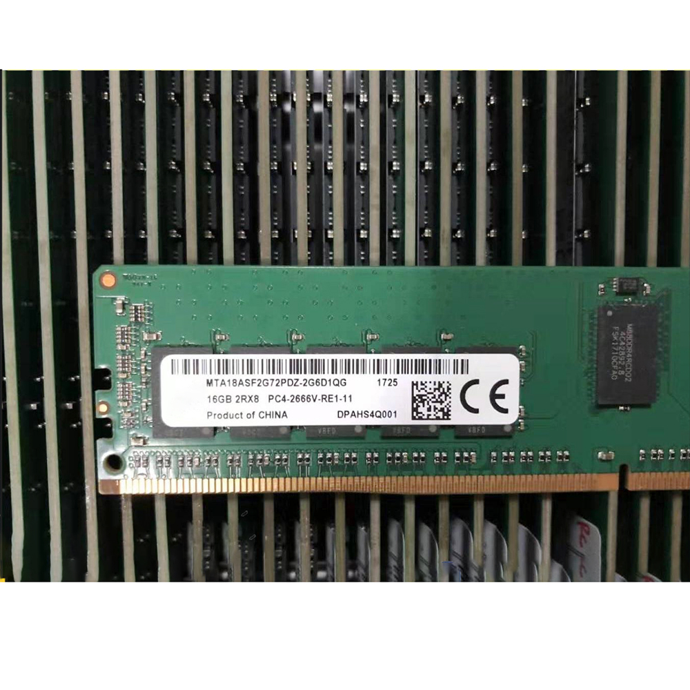 Ddr4 3200 16Gb - 1PCS MTA18ASF2G72PDZ-2G6D1 หน่วยความจำ 16GB 16G 2RX8
