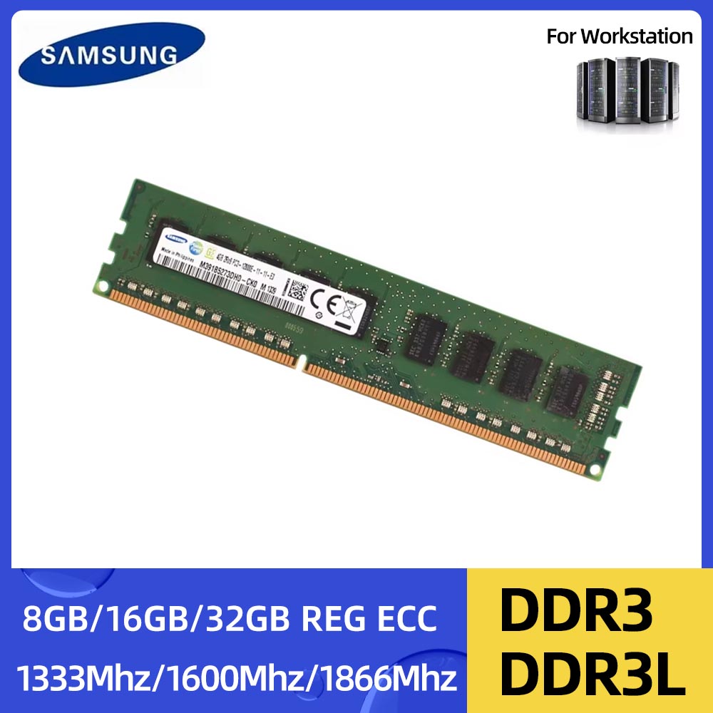 Ecc Ram Server - แรม Samsung ECC DDR3L DDR3 8GB