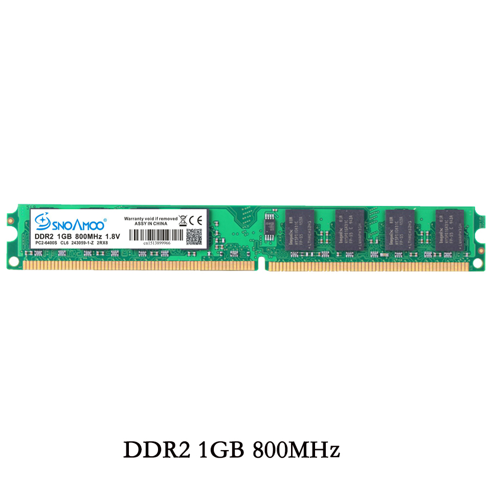 Snoamoo DDR2 1GB RAM 800MHz PC - Ddr2 Ram บทวิจารณ์และราคา