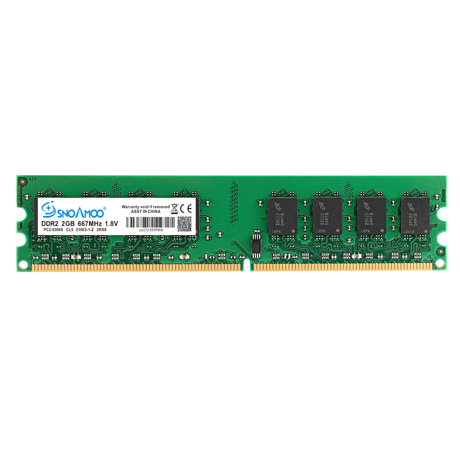 Snoamoo DDR2 1GB RAM 800MHz PC - Ddr2 Ram บทวิจารณ์และราคา