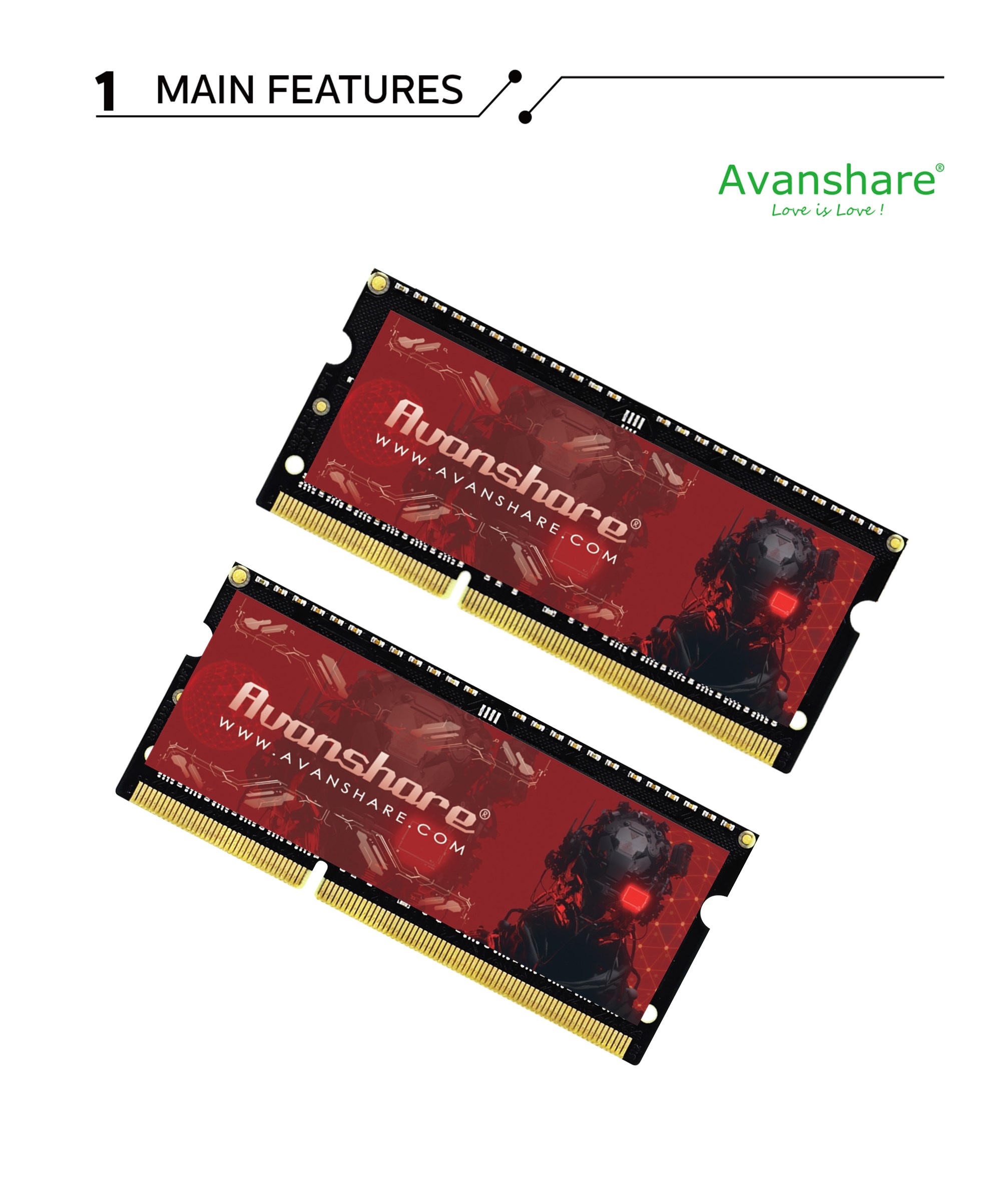 แรม Avanshare DDR5 DDR4 DDR3 D - Sodimm Ddr4 บทวิจารณ์และราคา