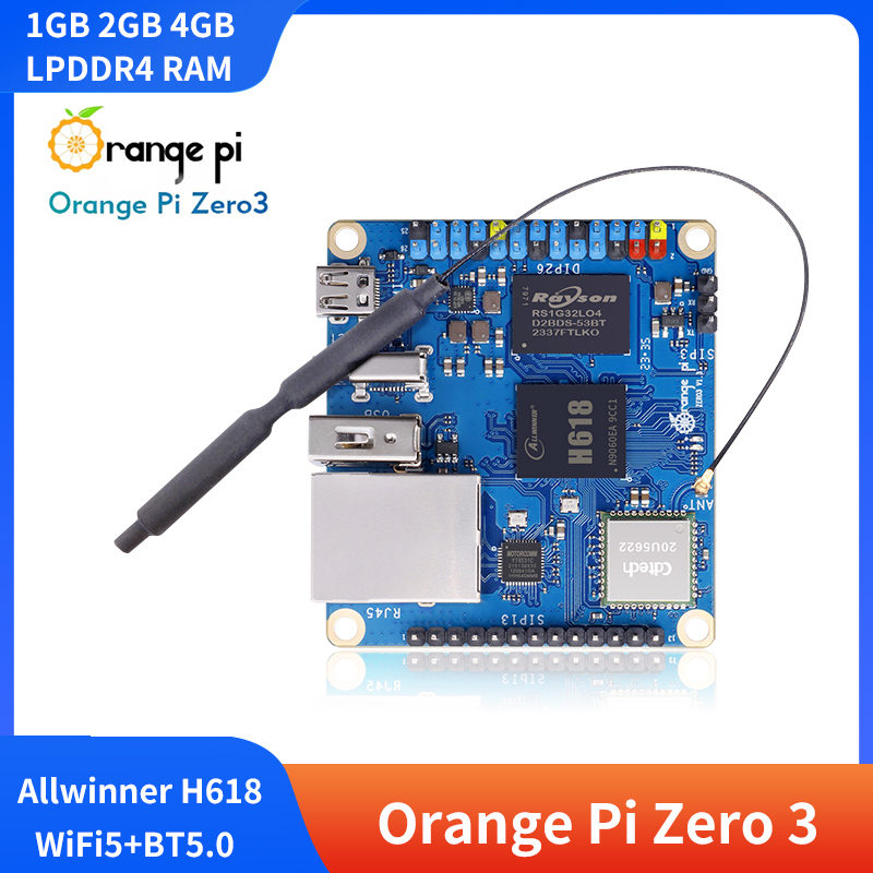 Orange Pi Zero 3 1G 1.5G 2G 4G - Ram Memory Module บทวิจารณ์และราคา