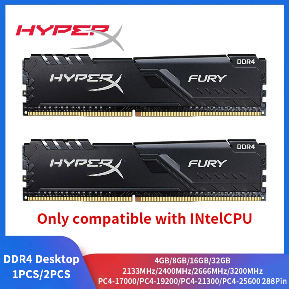 HyperX Fury Memoria DDR4 8GB 1 - Ddr4 3200 16Gb บทวิจารณ์และราคา