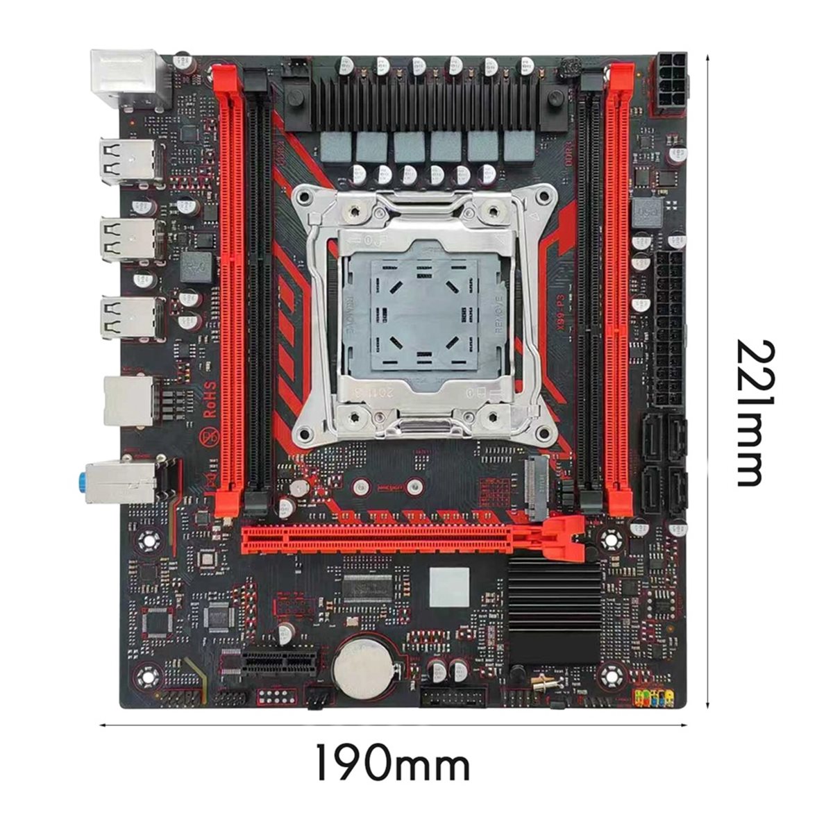 (A01R) X99 เมนบอร์ด X99 P3 LGA - Ddr3 Ram บทวิจารณ์และราคา