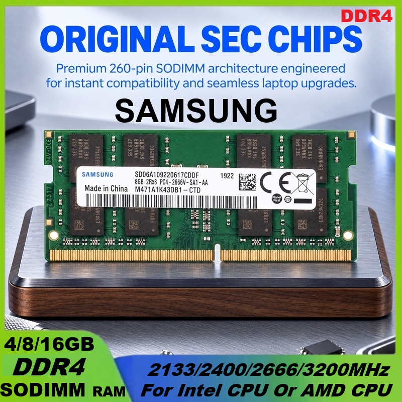 แรม DDR4 ของซัมซุง ขนาด 16GB 3 - Sodimm Ddr4 บทวิจารณ์และราคา
