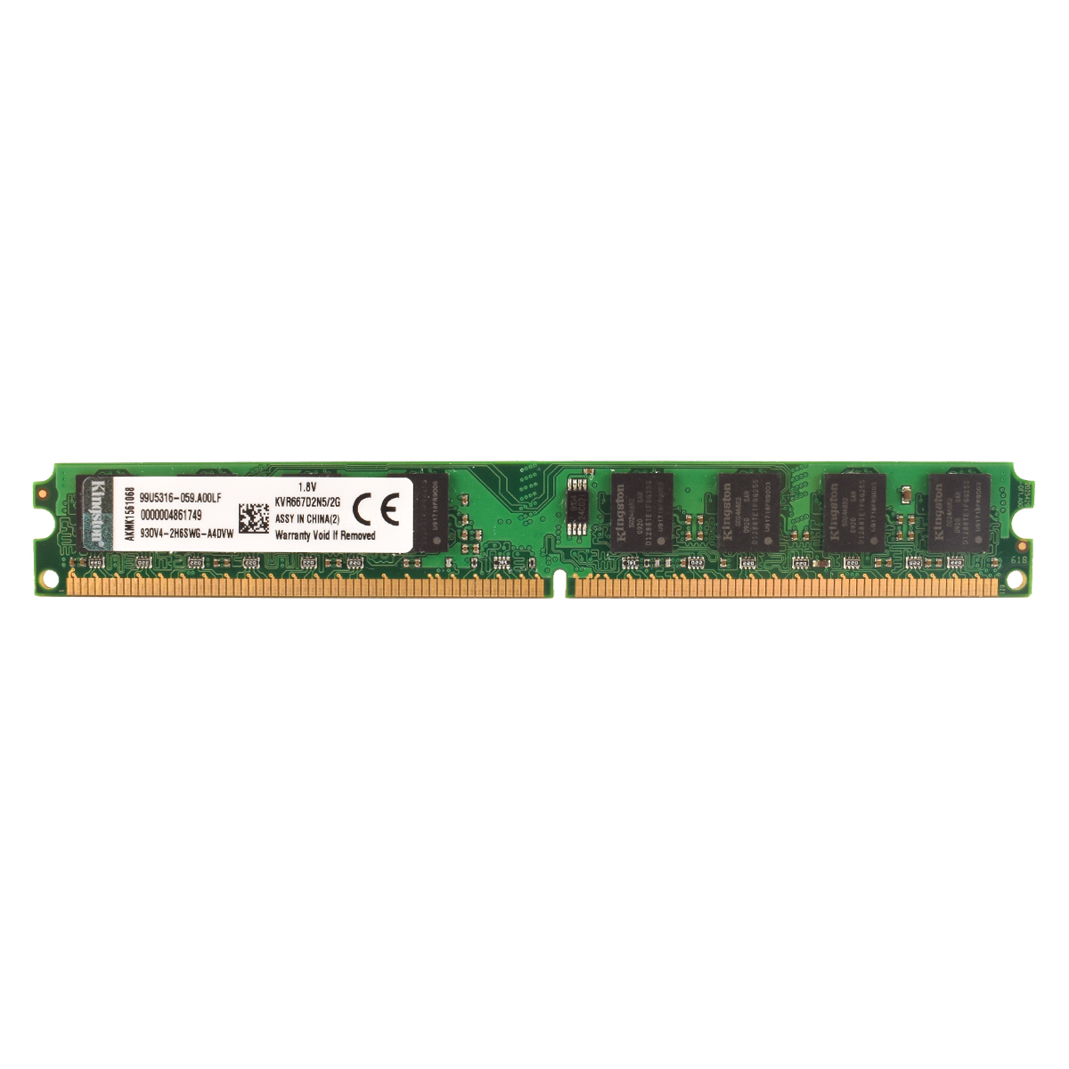 Kingston Memoria RAM DDR2 2GB  - Ddr2 Ram บทวิจารณ์และราคา